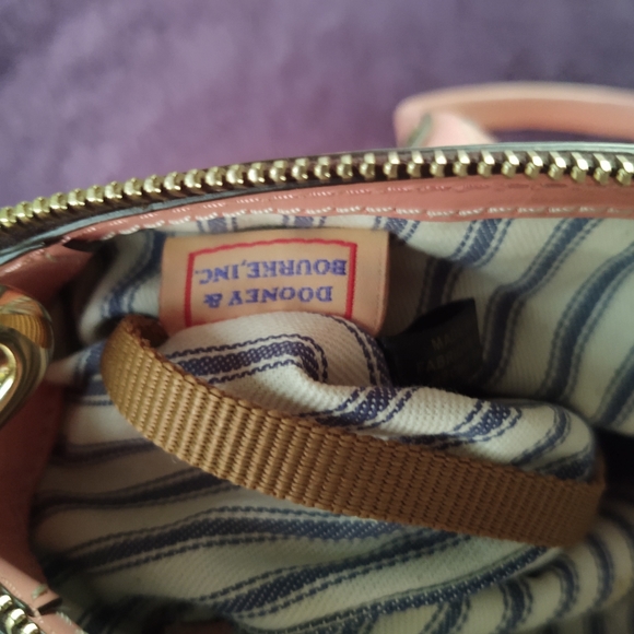 Dooney and Bourke woven Beacon Satchel - Picture 5 of 10